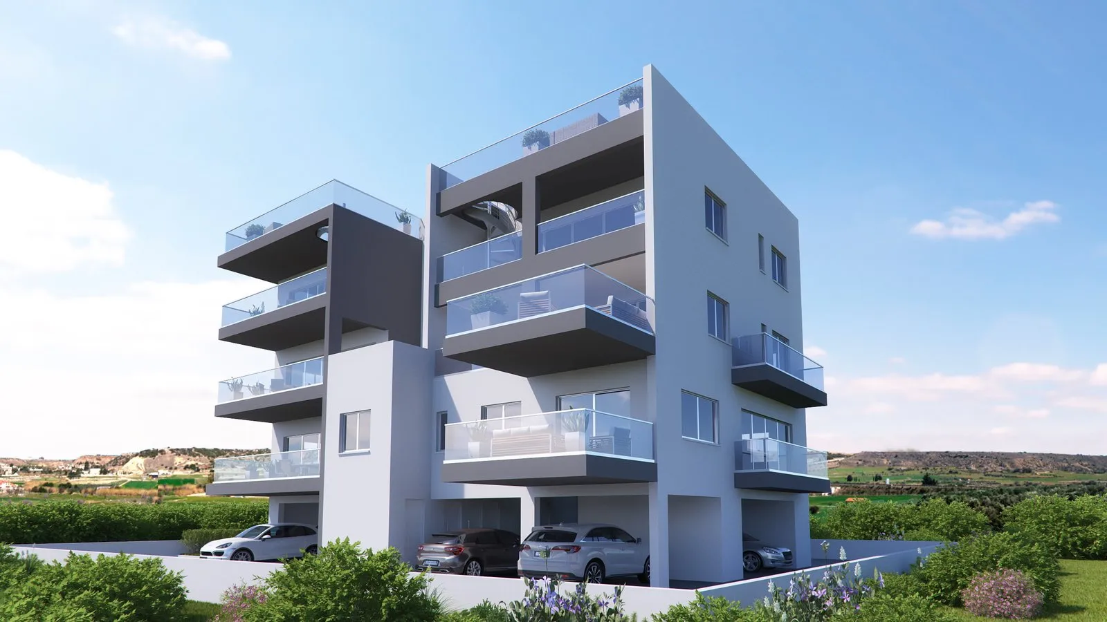 Pyxida Apartments – external views 3