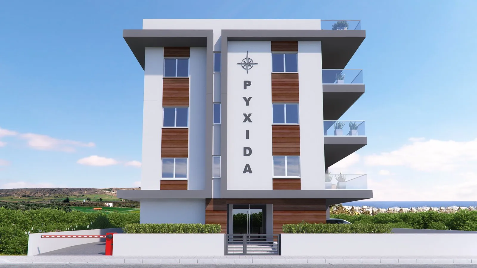 Pyxida Apartments – external views 5