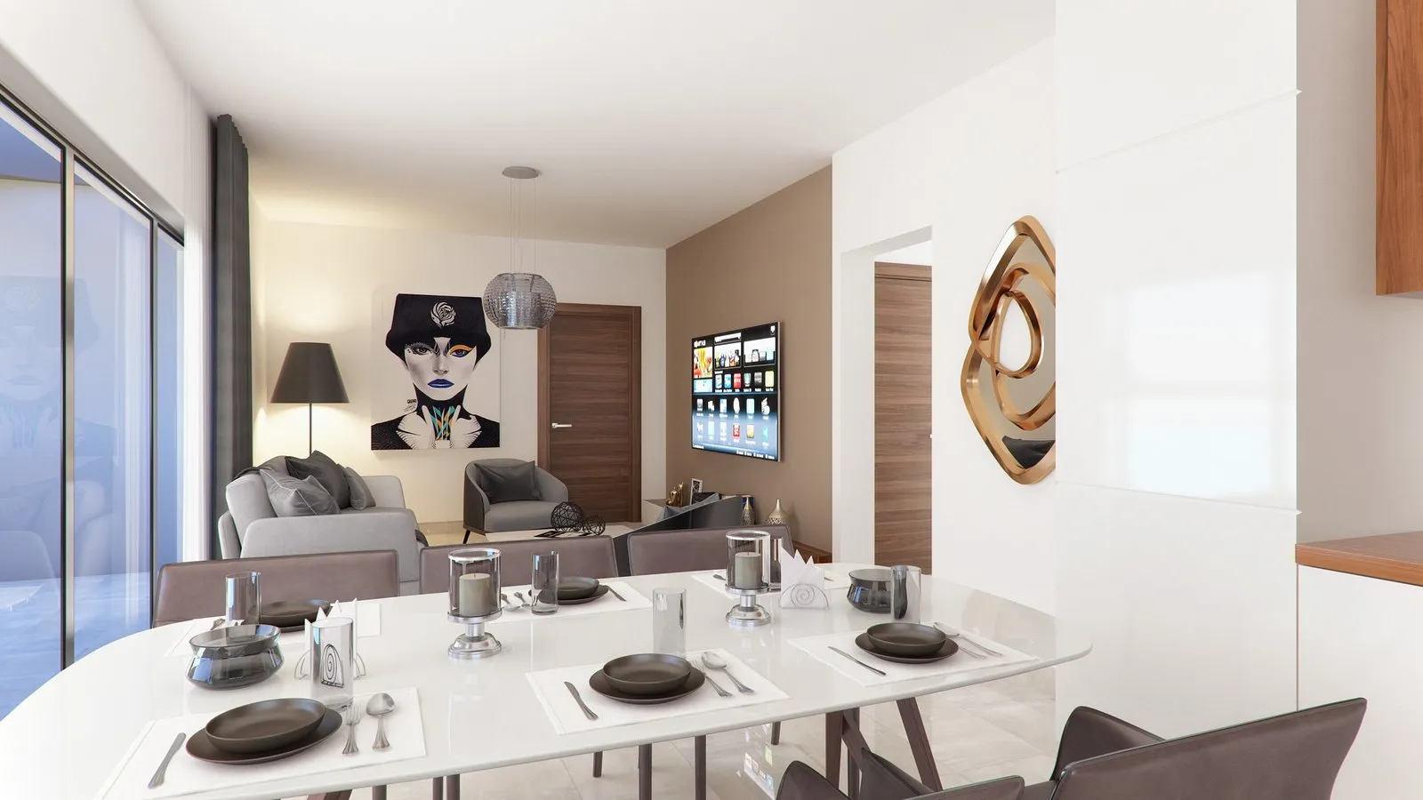 Pyxida Apartments – interior design 3